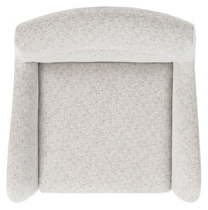 Safavieh Tilbrook Armchair - Luxurious Mid-Century Modern Design With Plush Comfort And Elegant Accents Light Grey / Black ACH5203B