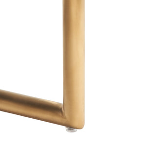 Safavieh Konomi Arm Chair - Elegant Dark Taupe Velvet With Gold Metal Frame, Modern Glam Minimalist Accent Seat ACH5204A