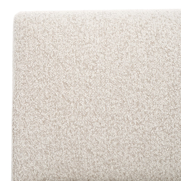 Kinsey Accent Chair - Stylish Boucle Upholstered Comfort with Clean Lines and Solid Wood Frame