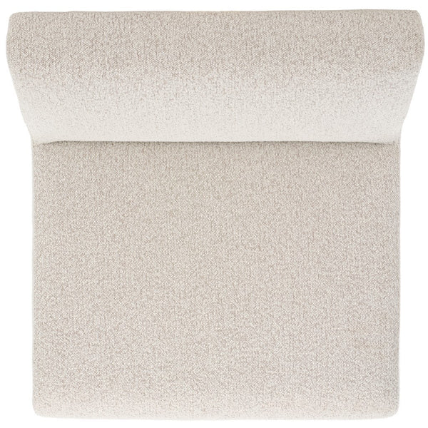 Kinsey Accent Chair - Stylish Boucle Upholstered Comfort with Clean Lines and Solid Wood Frame