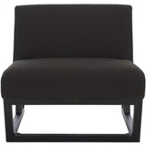 Kinsey Accent Chair - Stylish Boucle Upholstered Comfort with Clean Lines and Solid Wood Frame