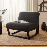 Kinsey Accent Chair - Stylish Boucle Upholstered Comfort with Clean Lines and Solid Wood Frame