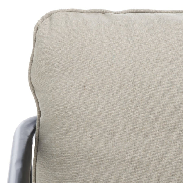 Safavieh Amias Accent Chair - Modern Comfort With Sculpted Wood Frame, Hemp Rope Detail & Versatile Style ACH5206A