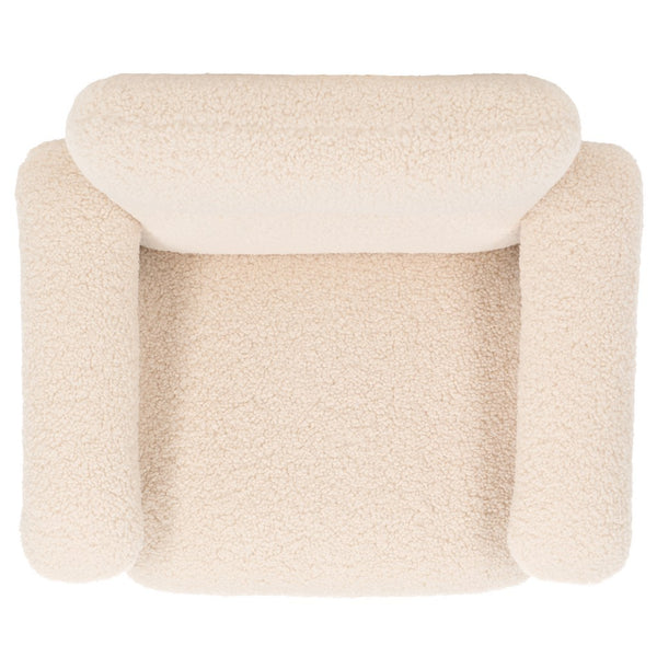 Attwell Accent Chair: Modern Comfort with Plush Upholstery and Elegant Wooden Frame for Your Home