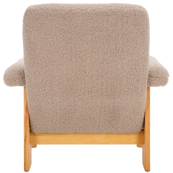 Attwell Accent Chair: Modern Comfort with Plush Upholstery and Elegant Wooden Frame for Your Home