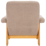 Attwell Accent Chair: Modern Comfort with Plush Upholstery and Elegant Wooden Frame for Your Home