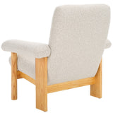 Attwell Accent Chair: Modern Comfort with Plush Upholstery and Elegant Wooden Frame for Your Home