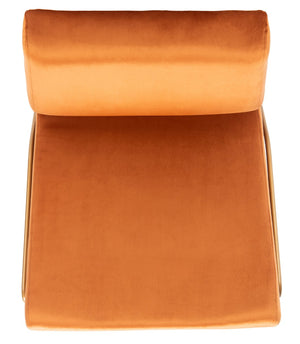 Safavieh Romilly Velvet Accent Chair - Vintage Glamour With Gold Frame, Plush Comfort For Stylish Spaces ACH6203C