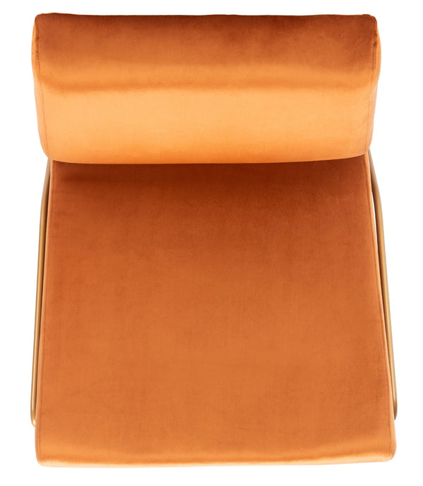 Safavieh Romilly Velvet Accent Chair - Vintage Glamour With Gold Frame, Plush Comfort For Stylish Spaces ACH6203C