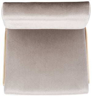 Safavieh Romilly Plush Velvet Accent Chair With Elegant Gold Frame For Modern Living Spaces And Comfort Hazel Wood Velvet/Gold ACH6203D
