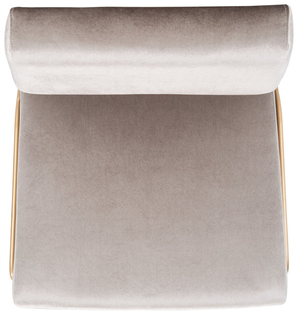 Safavieh Romilly Plush Velvet Accent Chair With Elegant Gold Frame For Modern Living Spaces And Comfort Hazel Wood Velvet/Gold ACH6203D