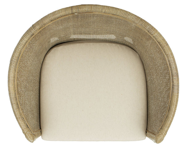 Safavieh Alexana Rattan Armchair - Modern Comfort Meets Natural Elegance For Stylish Living Spaces & Relaxation ACH6502A