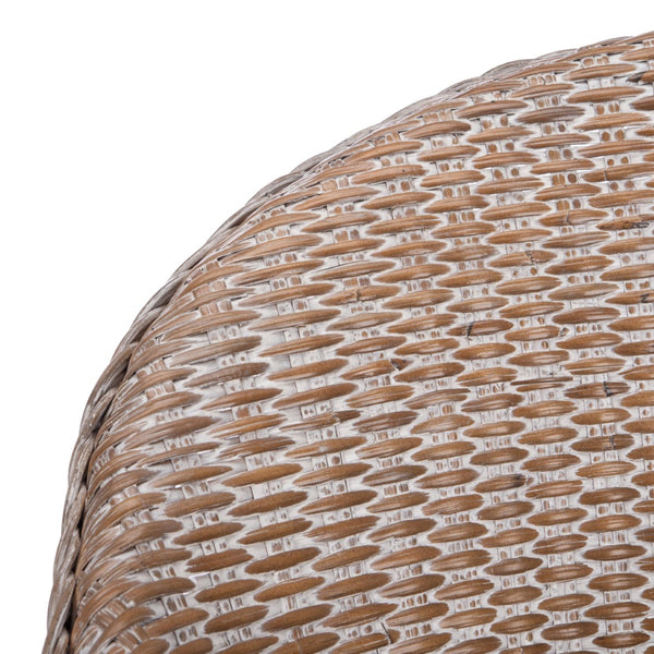 Safavieh Antonia Accent Chair With Plush Cushion - Coastal-Contemporary Rattan Design For Stylish Comfort ACH6504A