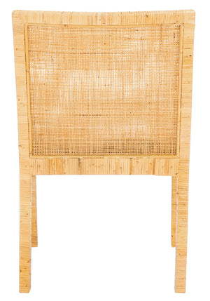 Safavieh Sarai Accent Chair - Coastal Chic Design With Removable Cushion For Stylish Living Spaces And Nooks Natural/White ACH6520A