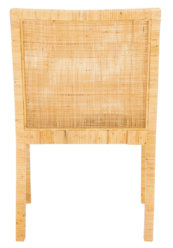 Safavieh Sarai Accent Chair - Coastal Chic Design With Removable Cushion For Stylish Living Spaces And Nooks Natural/White ACH6520A
