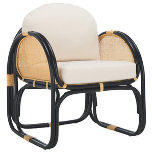Safavieh Constella Modern Accent Chair With Cushion – Chic Rattan Design For Stylish Comfort & Versatility ACH6532A