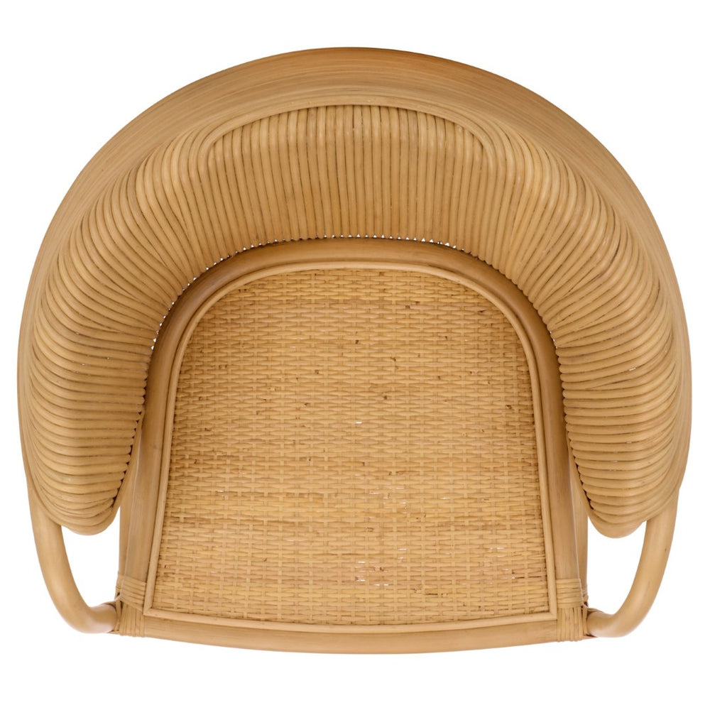 Safavieh Alyona Rattan Arm Chair - Handcrafted Coastal Charm For Indoor & Outdoor Spaces, Lightweight & Durable ACH6700A