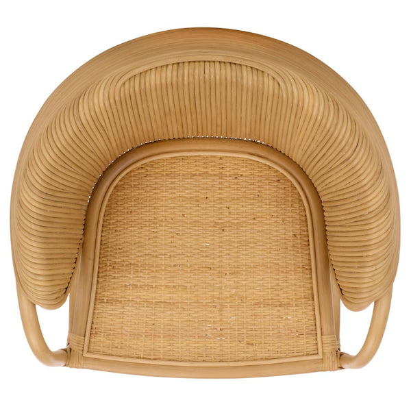 Safavieh Alyona Rattan Arm Chair - Handcrafted Coastal Charm For Indoor & Outdoor Spaces, Lightweight & Durable ACH6700A