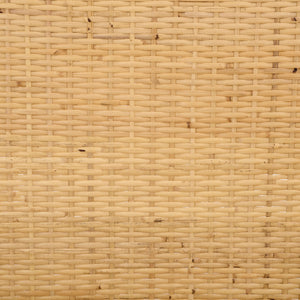 Serafima Rattan Arm Chair Set Of 2 With Hand-Woven Texture, Ergonomic Curved Back, Coastal Style Accent Seat