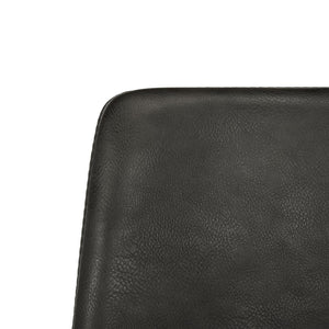 Safavieh Dawn Midcentury Modern Leather Swivel Office Chair - Stylish Ergonomic Seating For Home & Office Grey/Stainless Steel ACH7002A