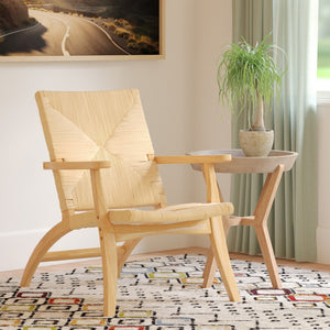 Safavieh Bronn Elegant Accent Chair - Boutique Hotel Inspired Design With Natural Beech Wood & Modern Comfort ACH9502A