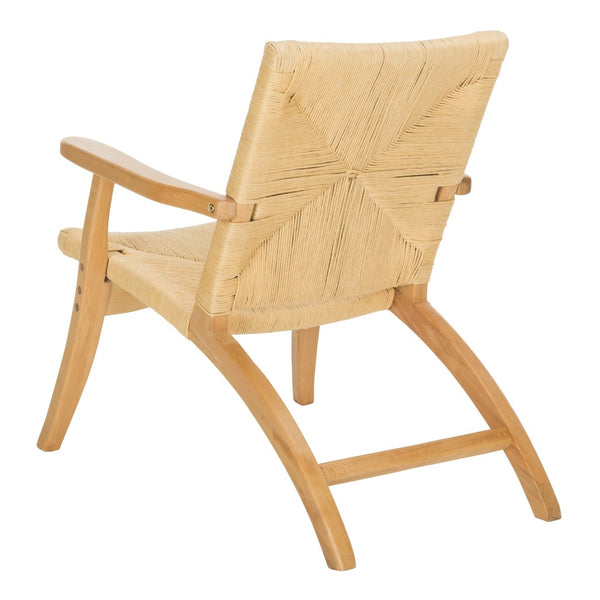 Safavieh Bronn Elegant Accent Chair - Boutique Hotel Inspired Design With Natural Beech Wood & Modern Comfort ACH9502A