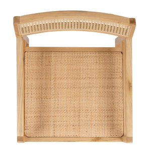 Safavieh Lula Cane Accent Chair - Modern Coastal Design With Clean Lines And Natural Materials For Stylish Spaces Natural ACH9503C