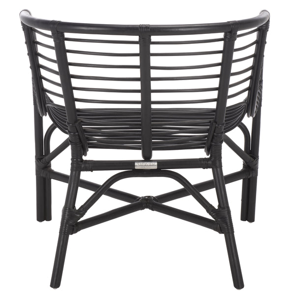 Valeriya Woven Rattan Arm Chair — Handcrafted Sculpted Silhouette, Ergonomic Comfort & Durable Style
