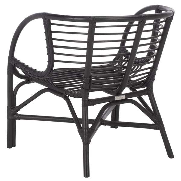 Valeriya Woven Rattan Arm Chair — Handcrafted Sculpted Silhouette, Ergonomic Comfort & Durable Style
