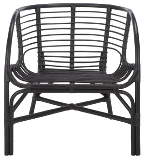 Valeriya Woven Rattan Arm Chair — Handcrafted Sculpted Silhouette, Ergonomic Comfort & Durable Style