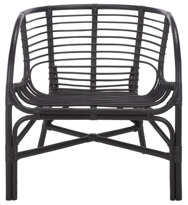 Valeriya Woven Rattan Arm Chair — Handcrafted Sculpted Silhouette, Ergonomic Comfort & Durable Style