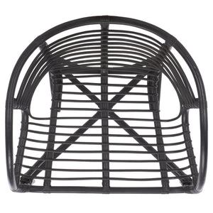 Valeriya Woven Rattan Arm Chair — Handcrafted Sculpted Silhouette, Ergonomic Comfort & Durable Style