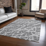 Addison Rugs Chantille ACN501 Machine Made Polyester Transitional Rug Charcoal Polyester 10' x 14'