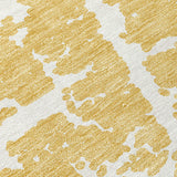 Addison Rugs Chantille ACN501 Machine Made Polyester Transitional Rug Gold Polyester 10' x 14'