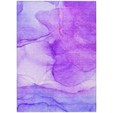 Addison Rugs Chantille ACN507 Machine Made Polyester Transitional Rug Purple Polyester 10' x 14'