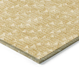 Addison Rugs Chantille ACN514 Machine Made Polyester Transitional Rug Gold Polyester 10' x 14'
