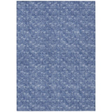 Addison Rugs Chantille ACN514 Machine Made Polyester Transitional Rug Navy Polyester 10' x 14'