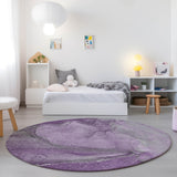 Addison Rugs Chantille ACN524 Machine Made Polyester Transitional Rug Lilac Polyester 8' x 8'