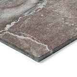 Addison Rugs Chantille ACN524 Machine Made Polyester Transitional Rug Taupe Polyester 10' x 14'