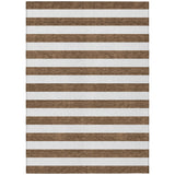 Addison Rugs Chantille ACN528 Machine Made Polyester Transitional Rug Chocolate Polyester 10' x 14'
