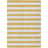 Addison Rugs Chantille ACN528 Machine Made Polyester Transitional Rug Gold Polyester 10' x 14'