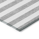 Addison Rugs Chantille ACN528 Machine Made Polyester Transitional Rug Gray Polyester 10' x 14'