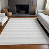 Addison Rugs Chantille ACN528 Machine Made Polyester Transitional Rug Ivory Polyester 10' x 14'