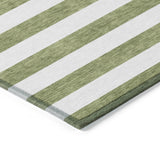 Addison Rugs Chantille ACN528 Machine Made Polyester Transitional Rug Olive Polyester 10' x 14'