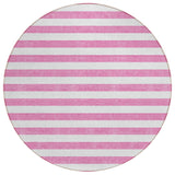 Addison Rugs Chantille ACN528 Machine Made Polyester Transitional Rug Pink Polyester 8' x 8'