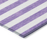 Addison Rugs Chantille ACN528 Machine Made Polyester Transitional Rug Purple Polyester 10' x 14'
