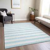 Addison Rugs Chantille ACN528 Machine Made Polyester Transitional Rug Sky Polyester 10' x 14'