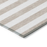 Addison Rugs Chantille ACN528 Machine Made Polyester Transitional Rug Taupe Polyester 10' x 14'