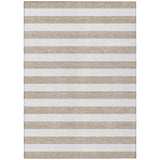 Addison Rugs Chantille ACN528 Machine Made Polyester Transitional Rug Taupe Polyester 10' x 14'