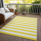 Addison Rugs Chantille ACN528 Machine Made Polyester Transitional Rug Yellow Polyester 10' x 14'